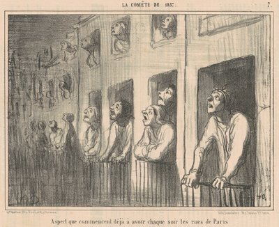 Aspecto que ya empiezan a tener ... de Honoré Daumier