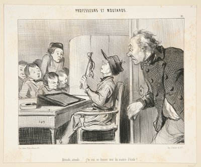 asiste de Honoré Daumier