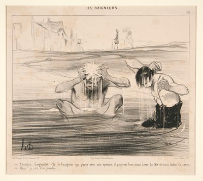 Advertencia, Gárgola, v de Honoré Daumier