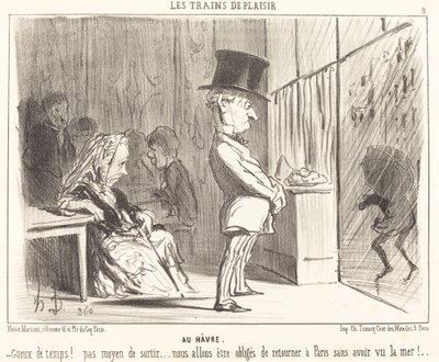 En El Havre de Honoré Daumier