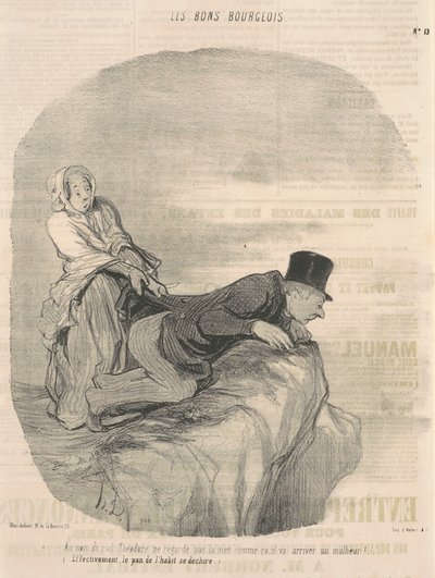 Por el amor de Dios, Théodore no mires... de Honoré Daumier