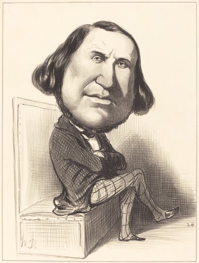 Auguste Avond de Honoré Daumier