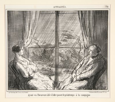 Habiendo tenido la de Honoré Daumier