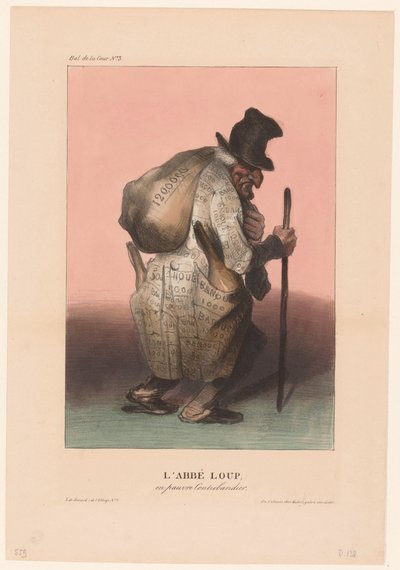 El barón Joseph-Dominique Louis como un pobre contrabandista
L