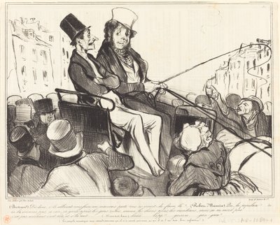 Bertrand, di entonces, si nos fueran a hacer... de Honoré Daumier