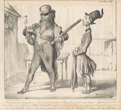 Bertrand, adoro la industria... de Honoré Daumier