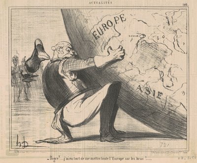 ¡Caramba! ... me equivoqué al ponerme... de Honoré Daumier