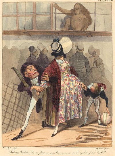 ¡Bobonne... no lo mires tanto! de Honoré Daumier