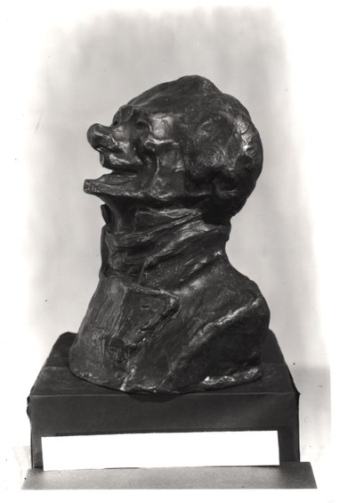 Busto de Charles Philipon (1800-62), c.1833 de Honoré Daumier