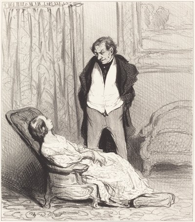 Zanahoria del estuche de Honoré Daumier