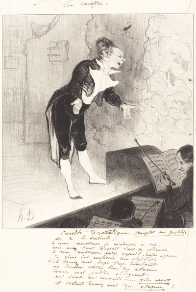 Zanahoria Dramática de Honoré Daumier