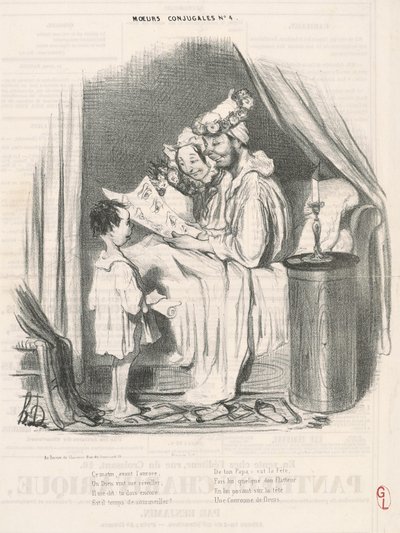 Esta mañana antes del amanecer de Honoré Daumier