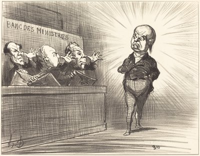 No es todavía esta vez... de Honoré Daumier