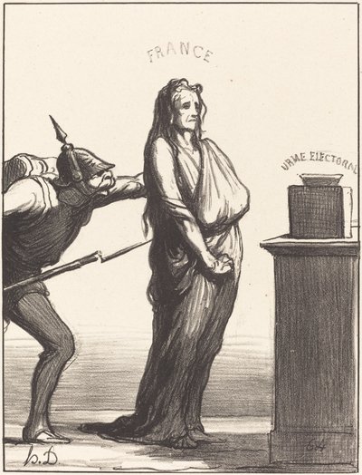 Lo que algunos periódicos llamarían... de Honoré Daumier