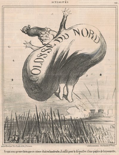 Lo que nos prueba... que este coloso... de Honoré Daumier