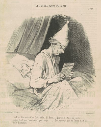 Es realmente hoy 28 de julio... de Honoré Daumier