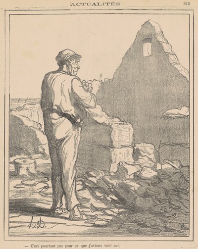 No es por eso... de Honoré Daumier