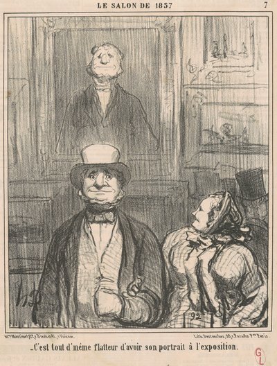 Es todo un halago tener de Honoré Daumier