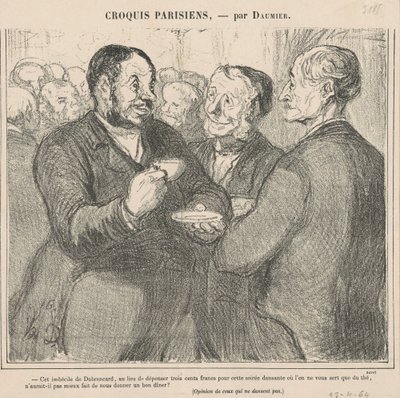 Ese imbécil de Dubrancart... de Honoré Daumier