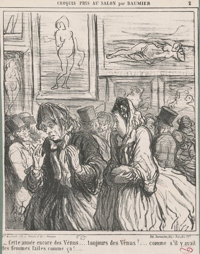 Este año aún venus... de Honoré Daumier