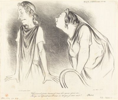 Encantador... arrastrando todos los corazones tras de sí... de Honoré Daumier