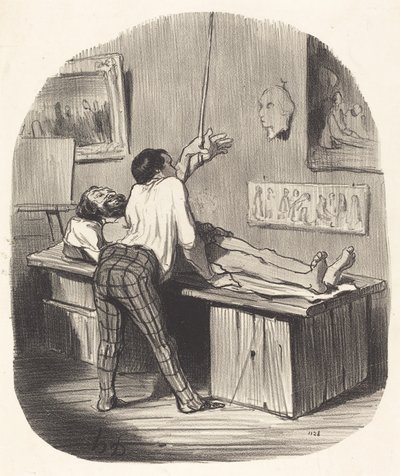 Comment, Saint-Gervais a pris cette... de Honoré Daumier