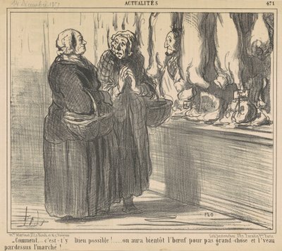 ¡Cómo... es posible! de Honoré Daumier