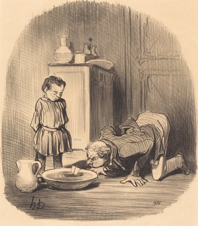 Comment on donne... le goût de la navigation de Honoré Daumier
