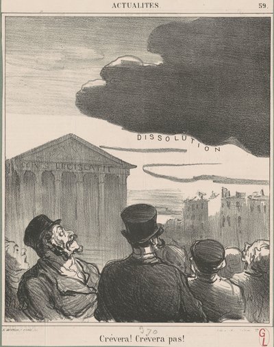 ¡Creverá! ¡No creverá! de Honoré Daumier