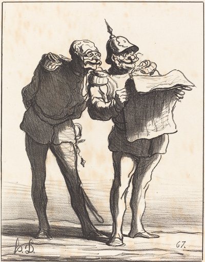 Decididamente no se puede... de Honoré Daumier