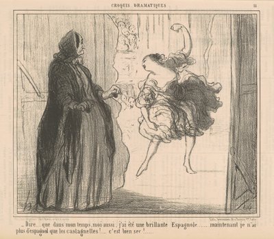 Decir que en mi tiempo, yo también... de Honoré Daumier