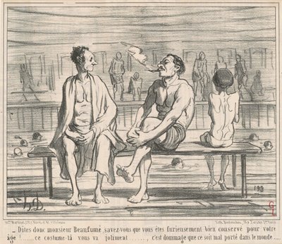 Dígame, señor Beaufumé... de Honoré Daumier
