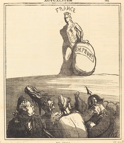 ¡Ya levantada! de Honoré Daumier