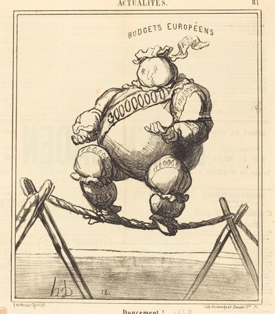 ¡Suavemente! de Honoré Daumier