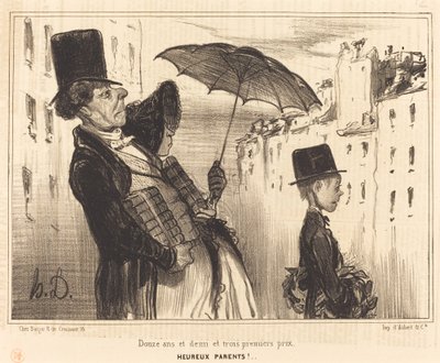 Doce años y medio y tres primeros premios de Honoré Daumier