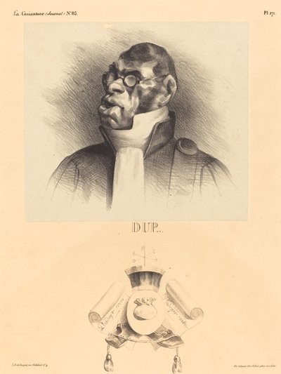 Dupin ainé de Honoré Daumier