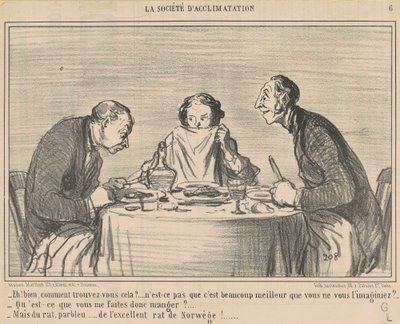 ¡Eh! Bien, ¿cómo encuentras eso? de Honoré Daumier