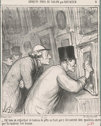 ¡Eh! Bien, mirando este cuadro de Honoré Daumier