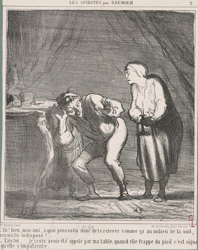 ¡Eh! Bien ... mi amigo, ¿en qué piensas? ... de Honoré Daumier