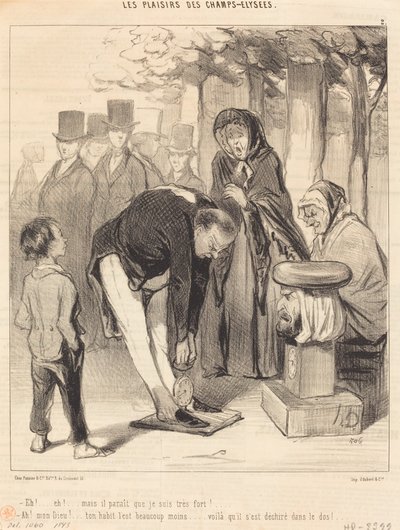¡Eh!... ¡Eh!... pero parece que... de Honoré Daumier