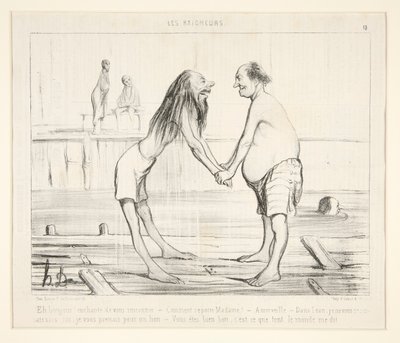 ¡Hey HOLA! Encantada de conocerte de Honoré Daumier