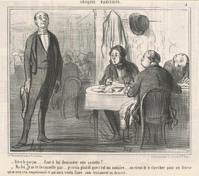 ¿Es el chico? de Honoré Daumier