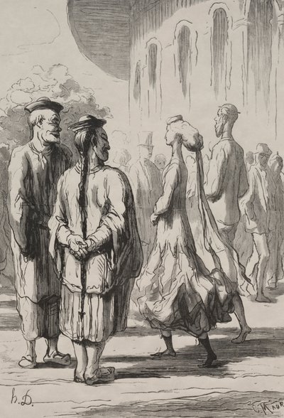 Exposición universal: cuáles son los más chinos de Honoré Daumier
