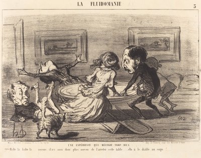 Experiencia que resulta demasiado bien de Honoré Daumier