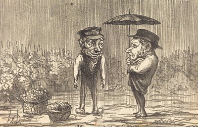 No te quejes de este tiempo... de Honoré Daumier