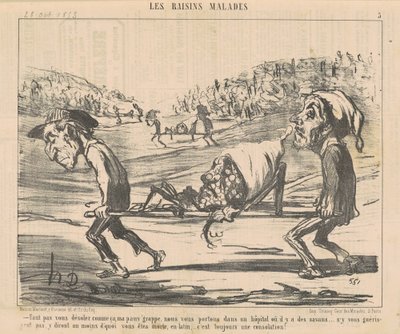 No te desesperes así... de Honoré Daumier