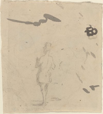 Figura de un hombre de Honoré Daumier