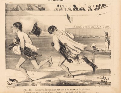 Archivo... ¡Moello! ¡Vla el municipal! de Honoré Daumier