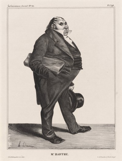 Félix Barthe de Honoré Daumier