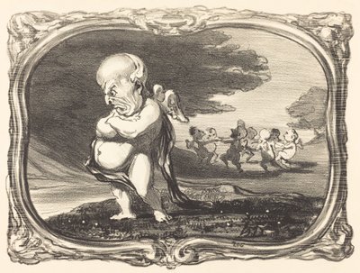 Grandeza y decadencia de O. Barrot de Honoré Daumier
